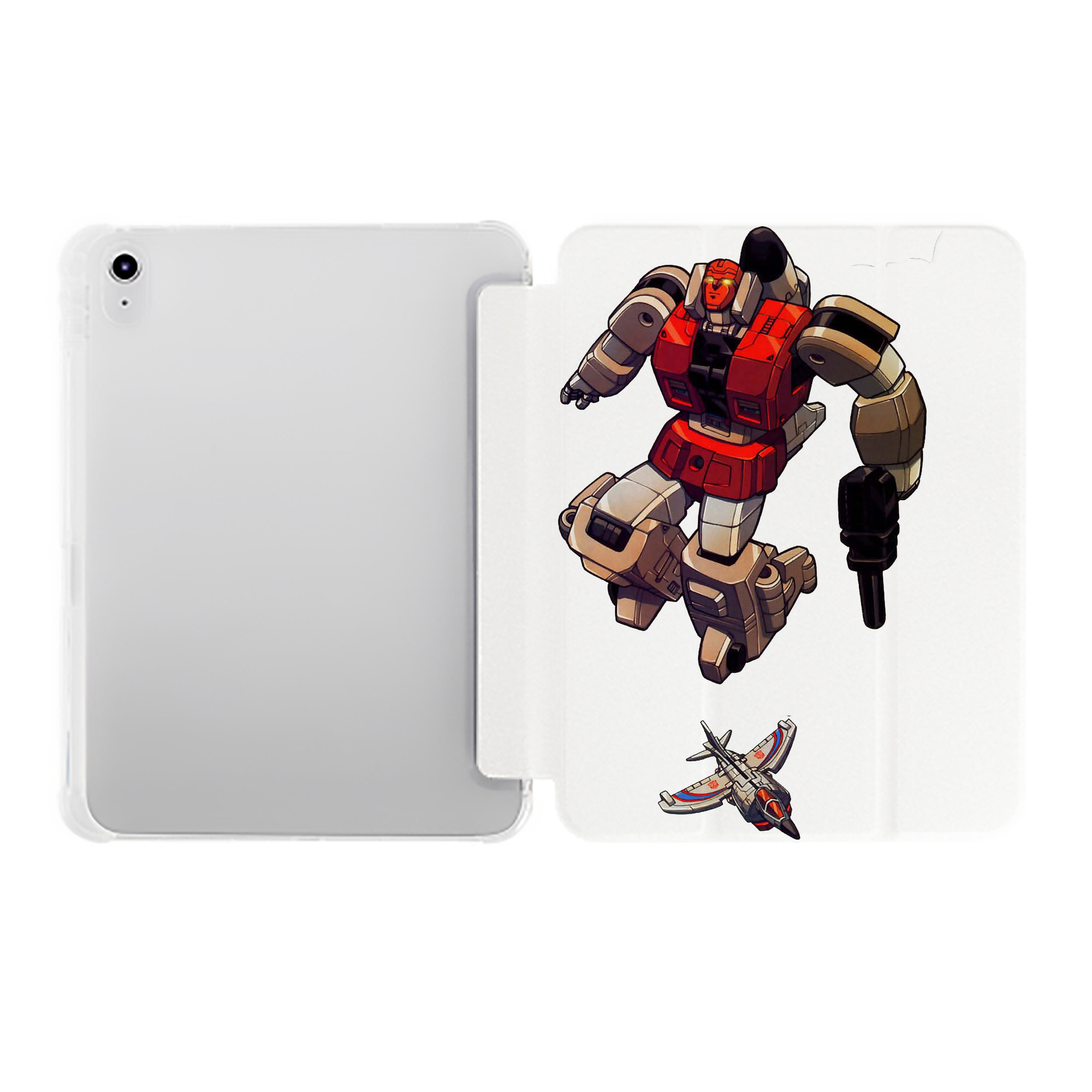 （画像用）  IPad ケース ペン収納付き 三つ折りスタンド PUレザー×シリコン 対応機種9.5/10.5/10.9インチ